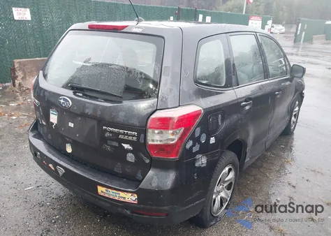 2015 Subaru Forester 2.5I из США, поврежденный, VIN JF2SJAAC6FH452681